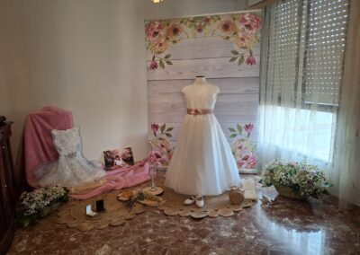 DECORACION COMUNION NIÑA