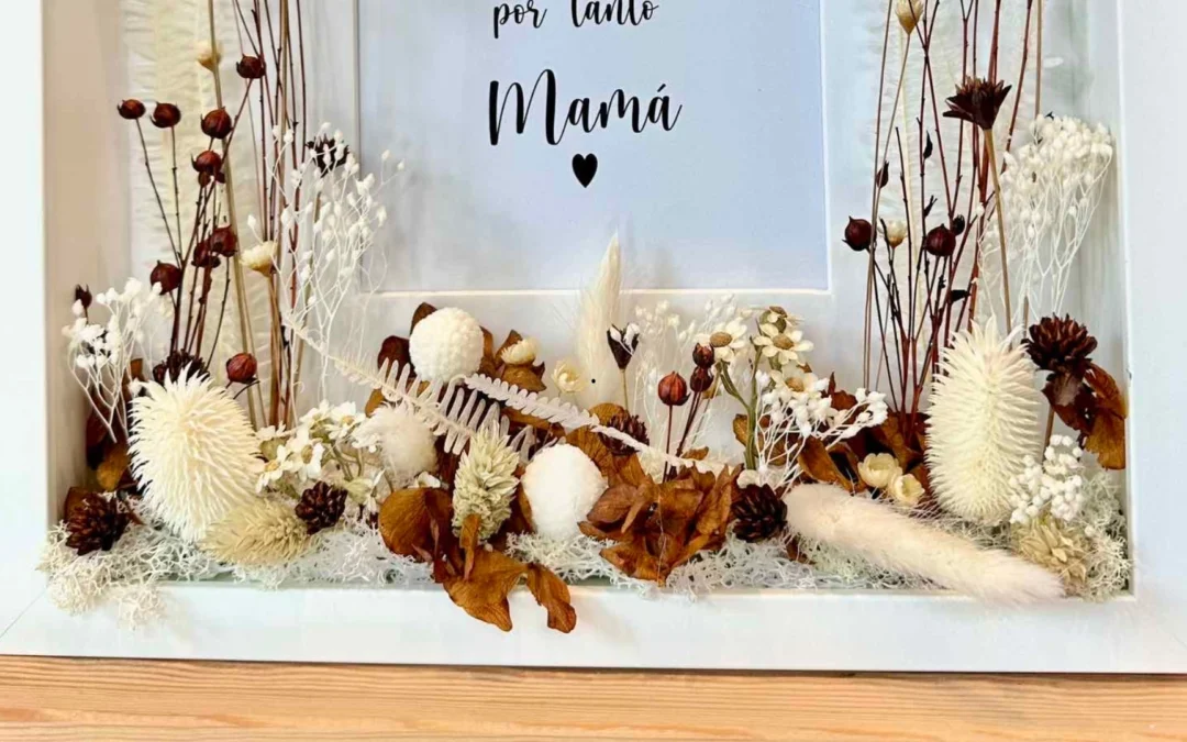 Cuadros con flores preservadas: arte que no se marchita